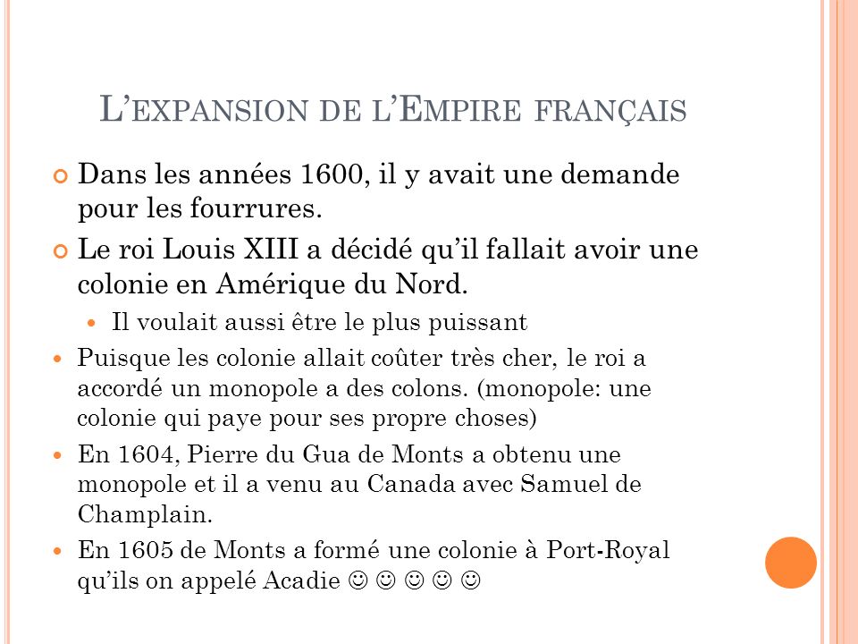 L’expansion de l’Empire français