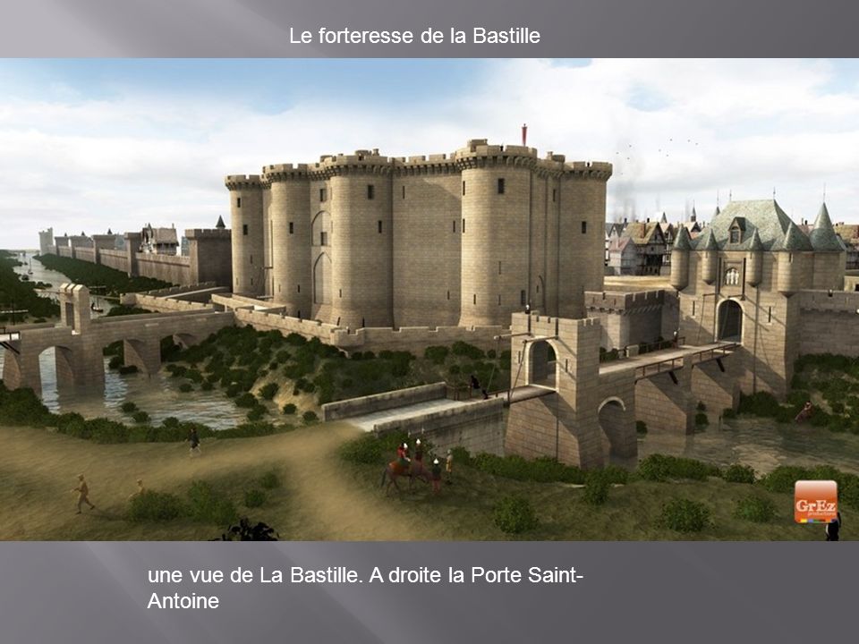 Le forteresse de la Bastille