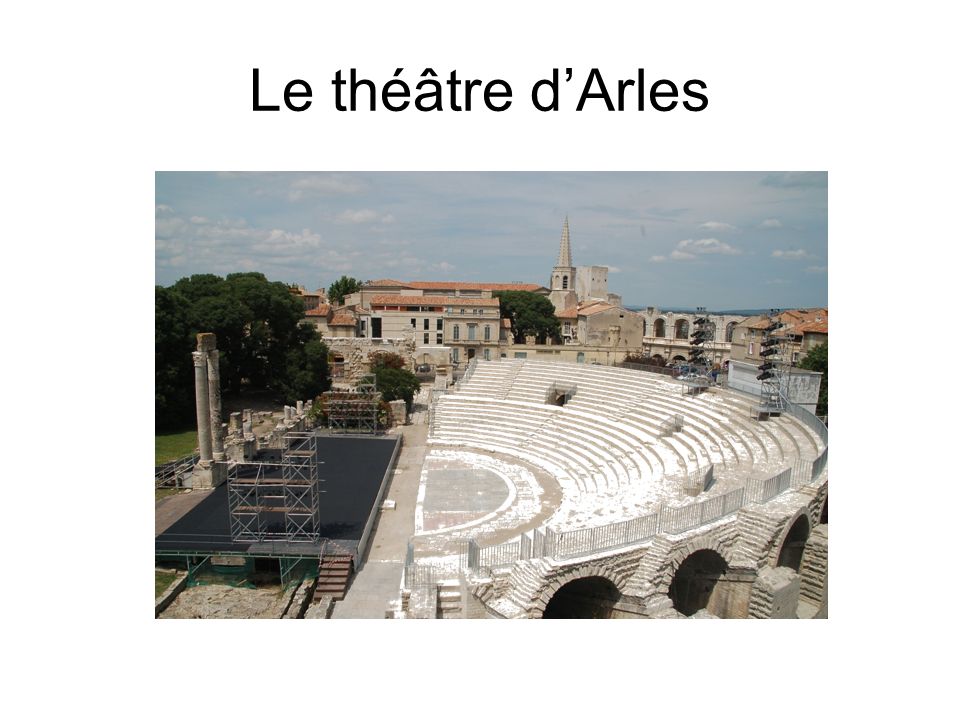 Le théâtre d’Arles