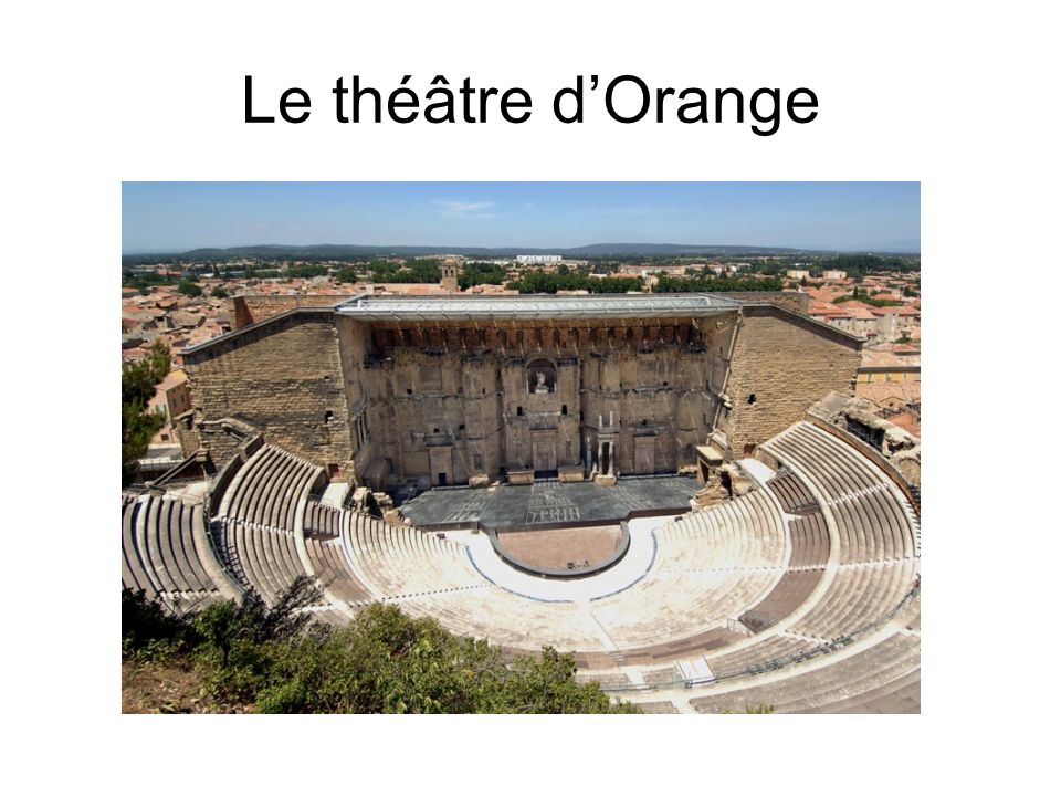Le théâtre d’Orange