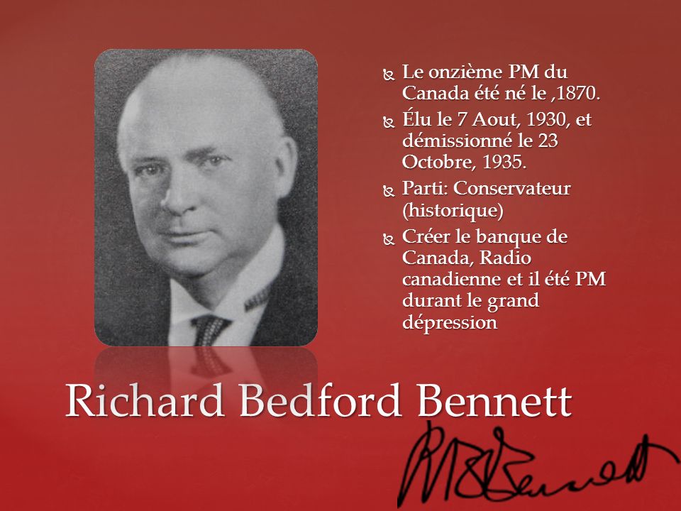 Richard Bedford Bennett