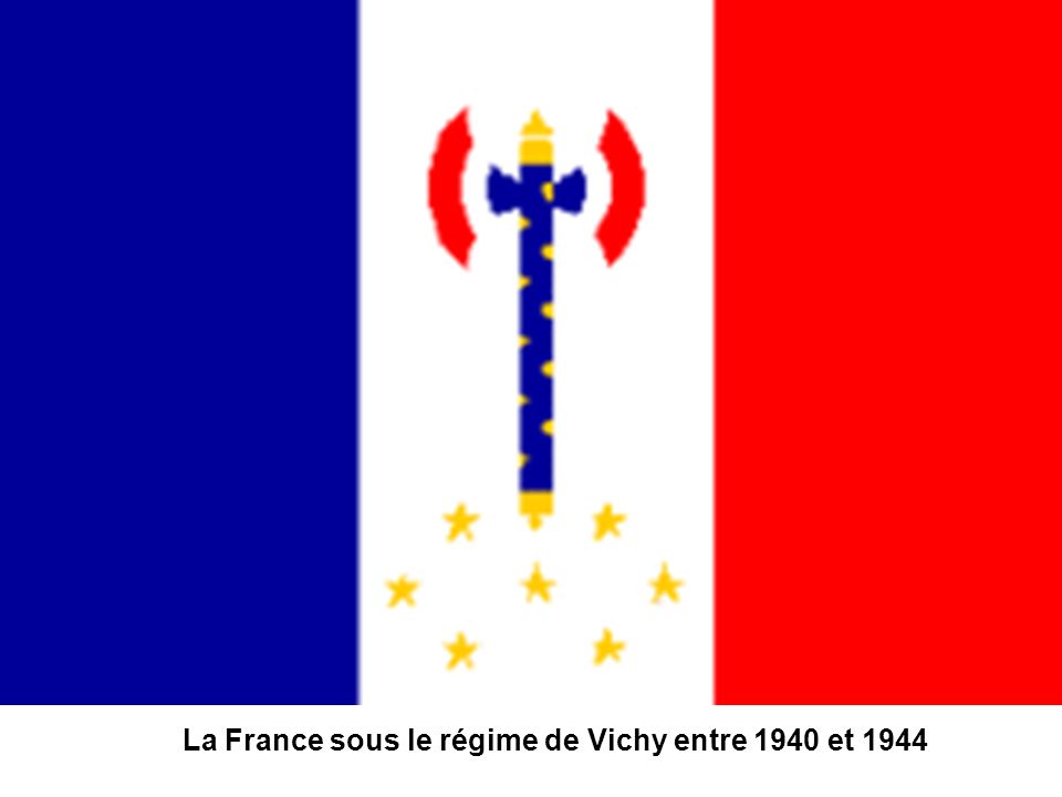 La France sous le régime de Vichy entre 1940 et 1944