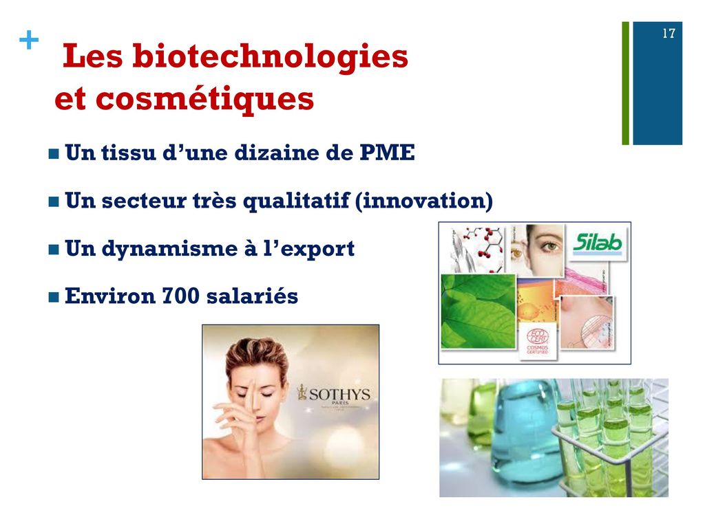 Les biotechnologies et cosmétiques