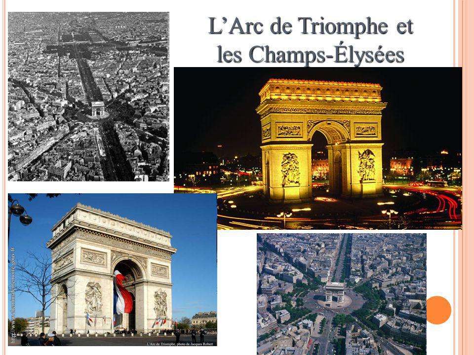 L’Arc de Triomphe et les Champs-Élysées