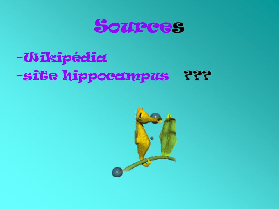 Sources -Wikipédia -site hippocampus