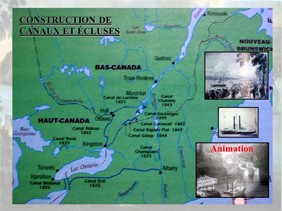 CONSTRUCTION DE CANAUX ET ÉCLUSES