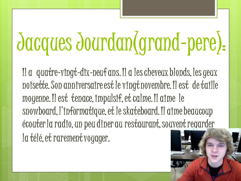 Jacques Jourdan(grand-pere):