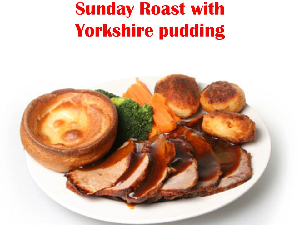 Sunday Roast with Yorkshire pudding