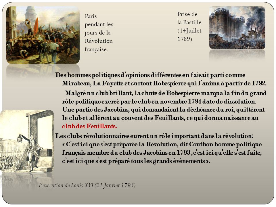 Prise de la Bastille (14Juillet 1789)