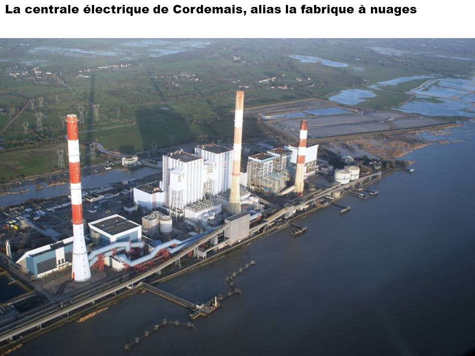 La centrale électrique de Cordemais, alias la fabrique à nuages
