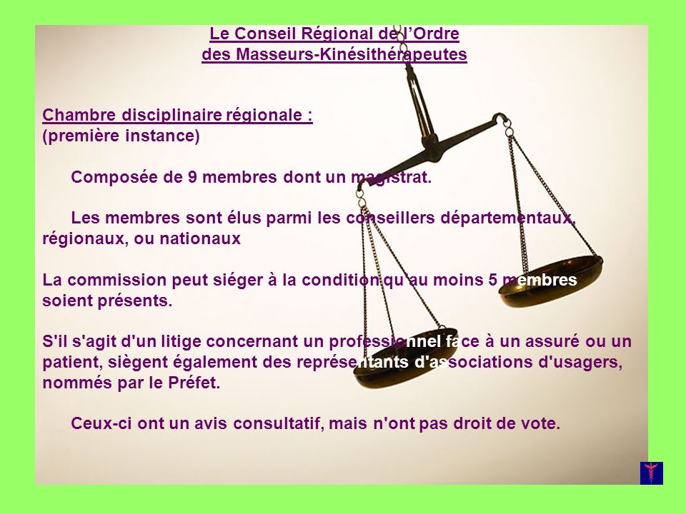 CONSEIL DE L’ORDRE DES MASSEURS-KINESITHERAPEUTES - Ppt Télécharger