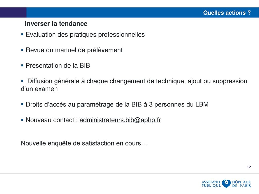 Processus Pré-analytique : Quelles Actions Pour Une Amélioration - Ppt ...