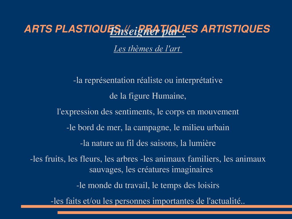 Arts Plastiques Pratiques Artistiques Ppt Télécharger