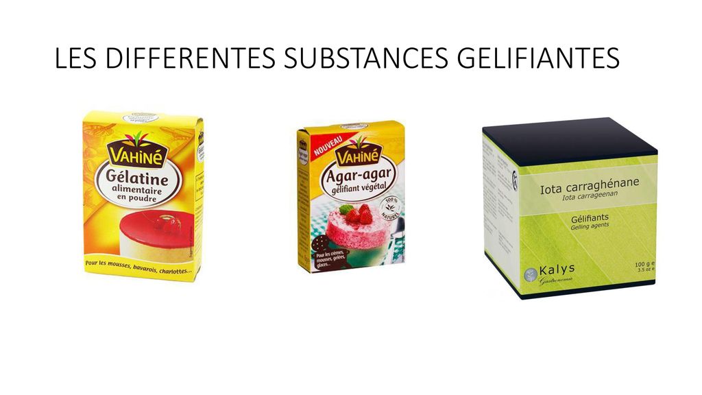 Gélifiant alimentaire Agar-agar VAHINE