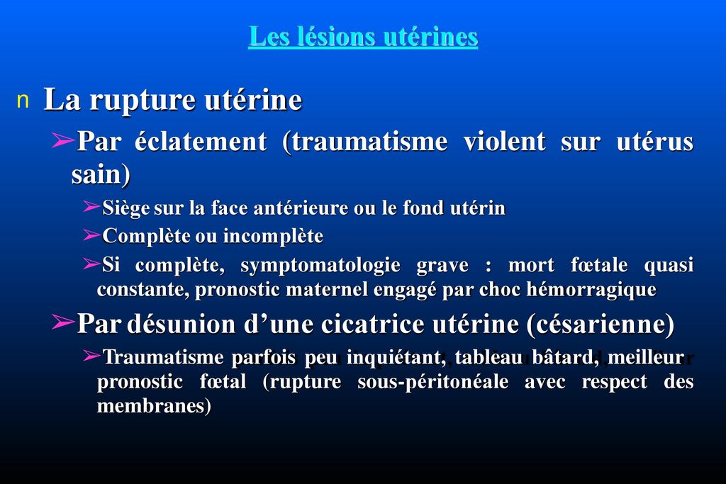 Traumatismes abdomino-pelviens durant la grossesse - ppt télécharger