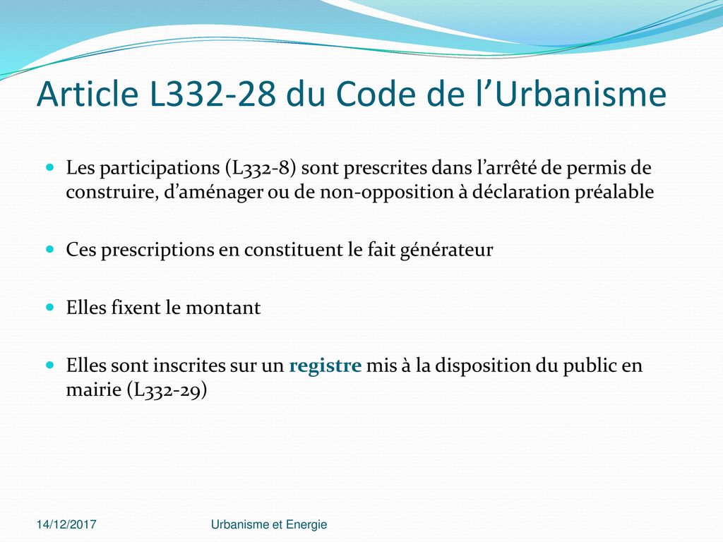 Réunion Urbanisme - Energie 14 Décembre Ppt Télécharger