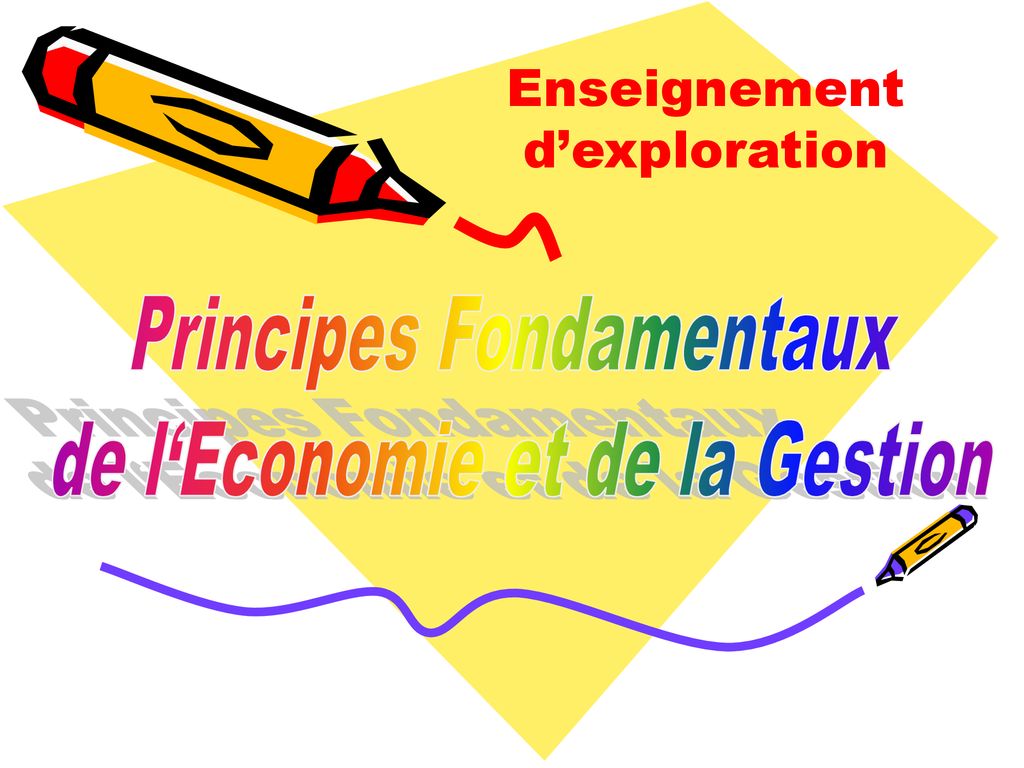 Principes Fondamentaux De L‘Economie Et De La Gestion - Ppt Télécharger