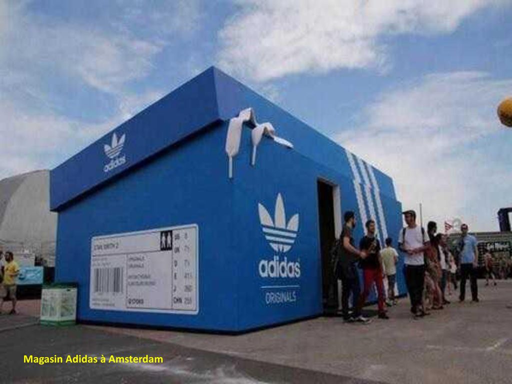 Magasin Adidas à Amsterdam