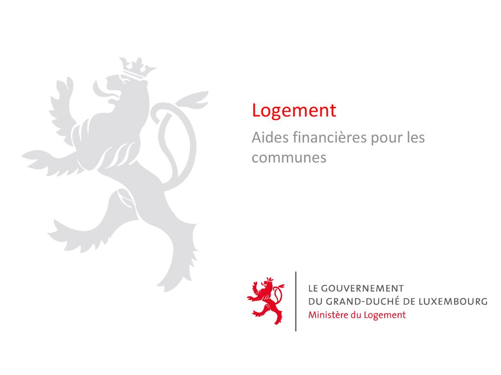 Aides Financières Pour Les Communes - Ppt Télécharger