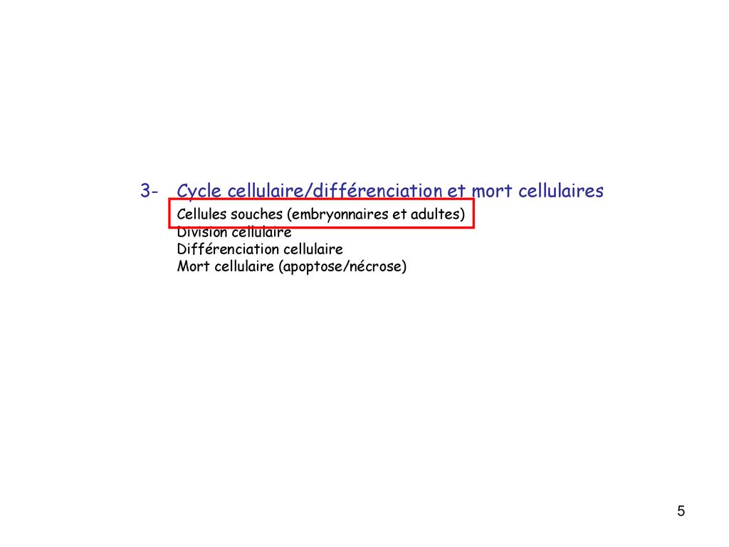 COURS De Biologie Fondamentale - Ppt Télécharger