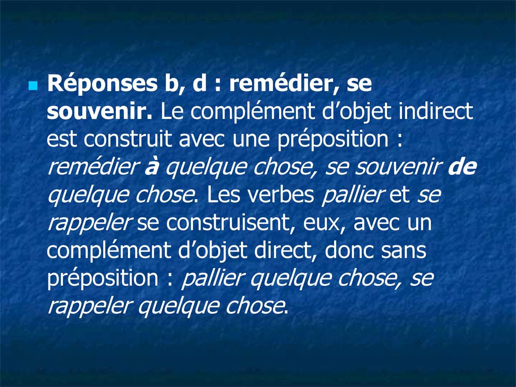 Questions à Choix Multiples Le Corrigé - Ppt Télécharger