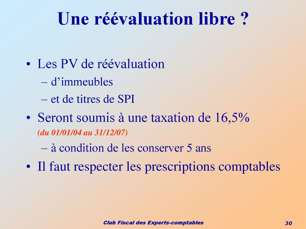 Plus Values Immobilieres Ppt Télécharger