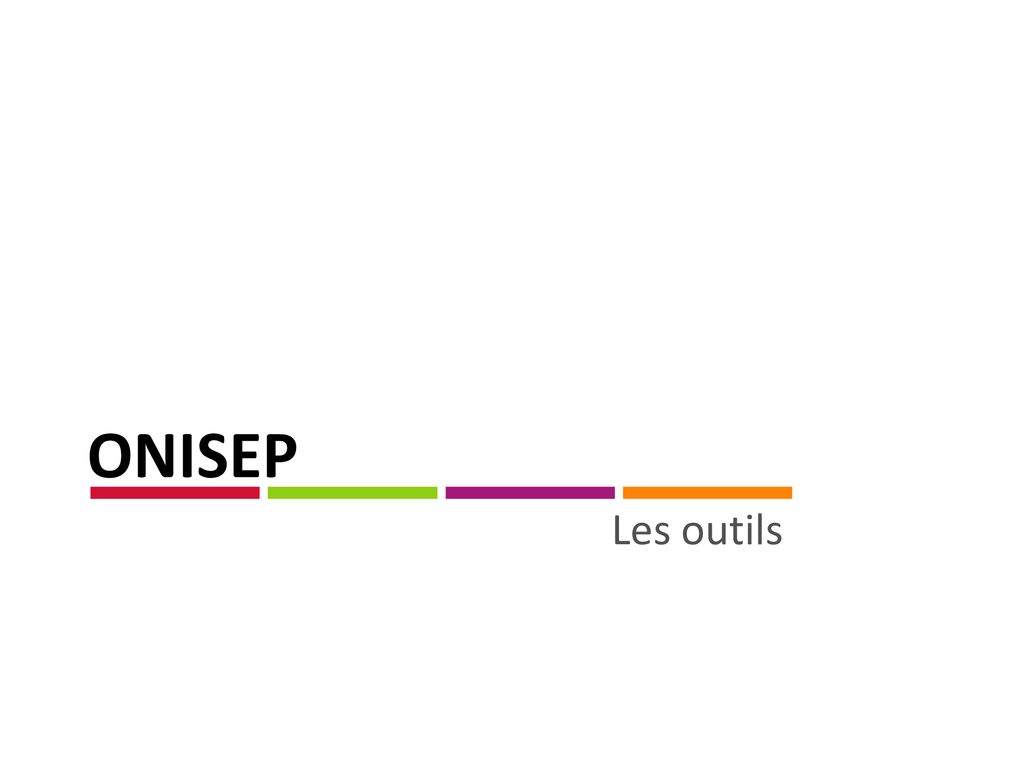 ONISEP Les outils