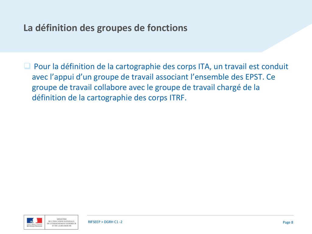 Le Régime Indemnitaire Tenant Compte Des Fonctions, Des Sujétions, De L ...