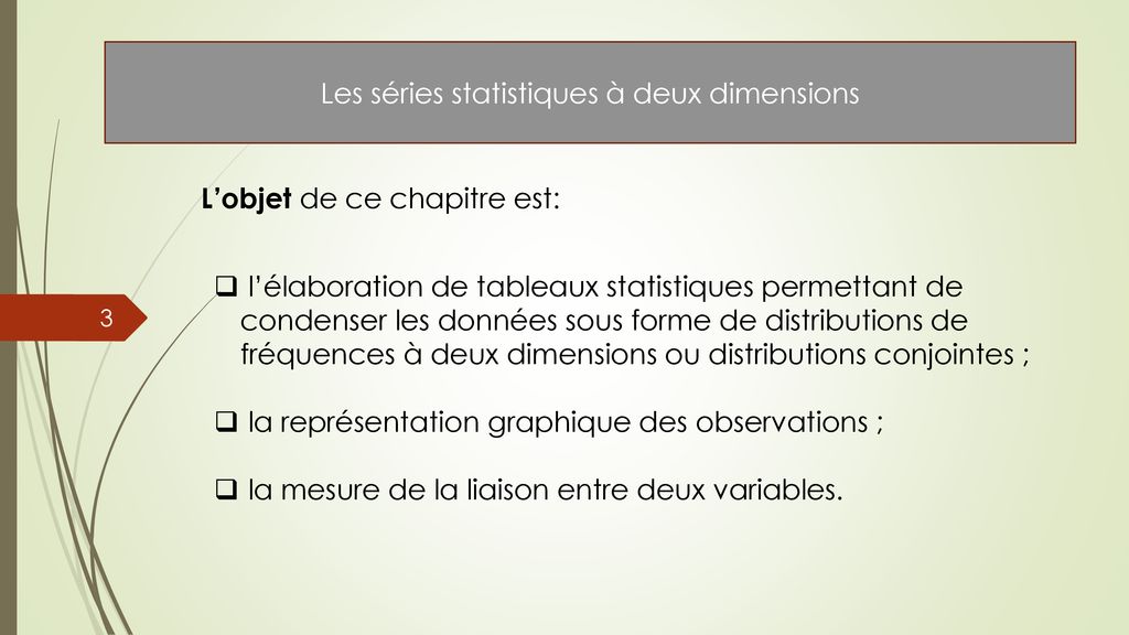 Chapitre Les S Ries Statistiques Deux Dimensions Ppt T L Charger