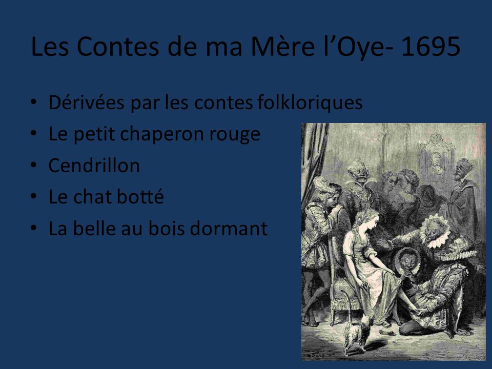 Les Contes de ma Mère l’Oye- 1695