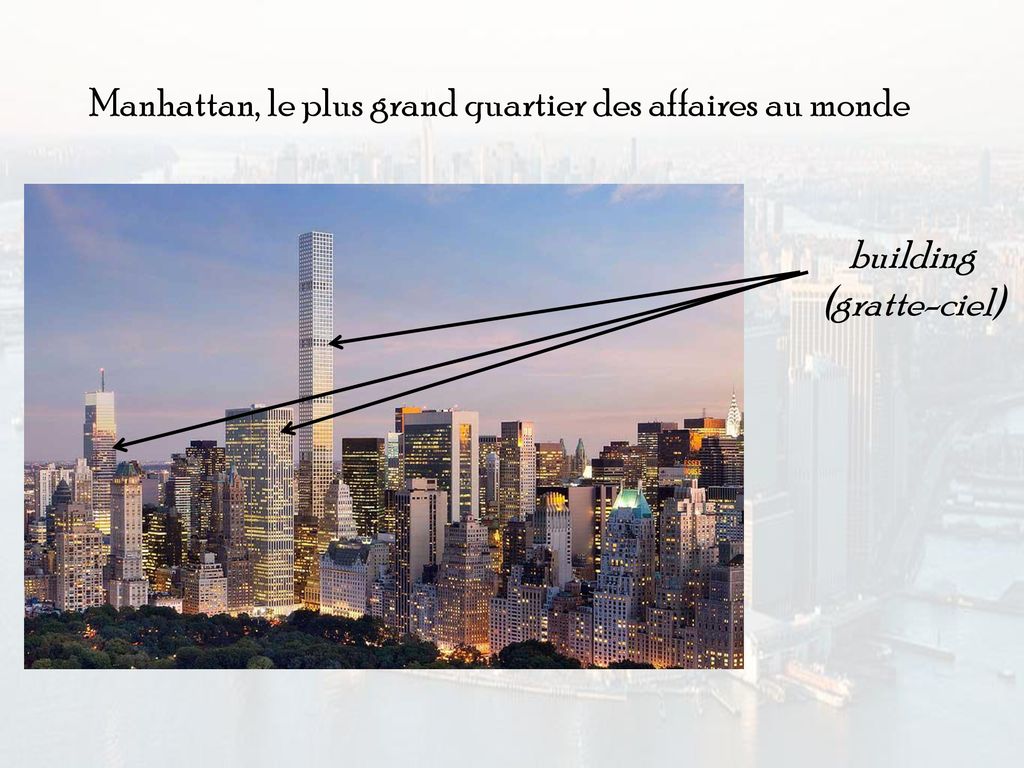 Manhattan, le plus grand quartier des affaires au monde