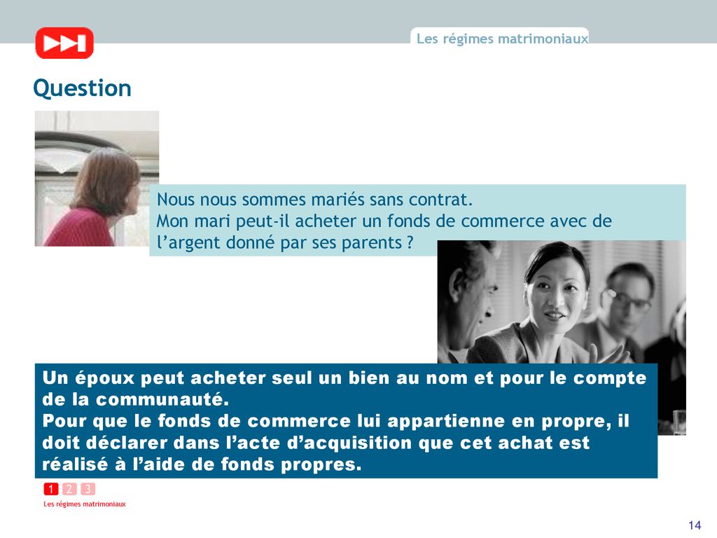 LES RÉGIMES MATRIMONIAUX - Ppt Télécharger