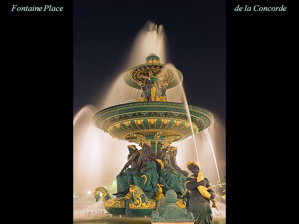 Fontaine Place de la Concorde