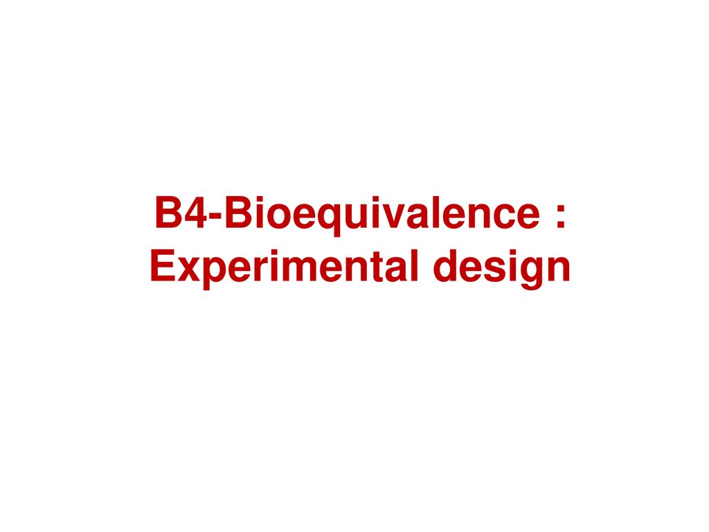 20 Good Bioequivalence study design ppt for New Ideas