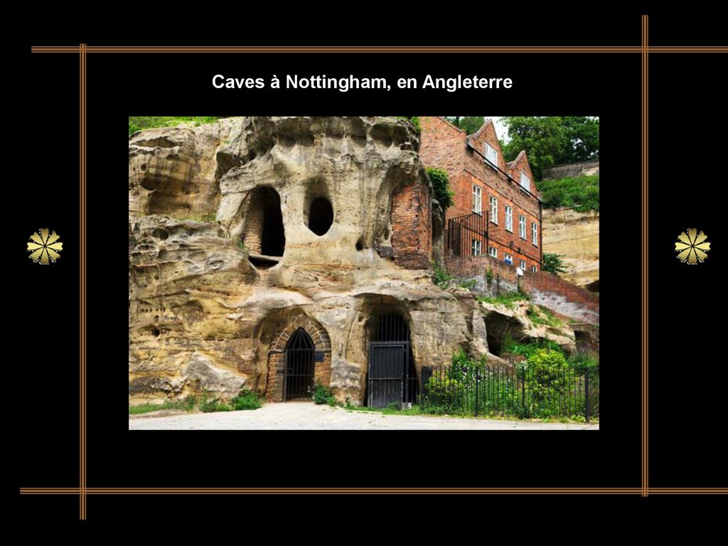 Caves à Nottingham, en Angleterre