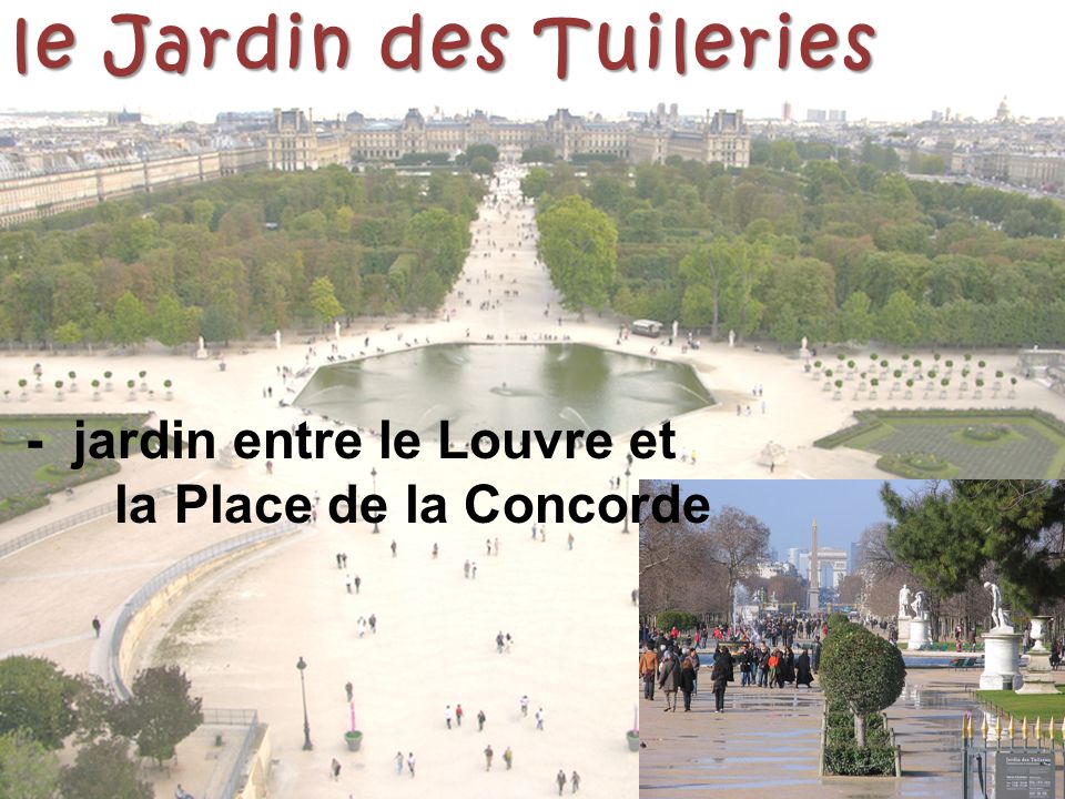 le Jardin des Tuileries