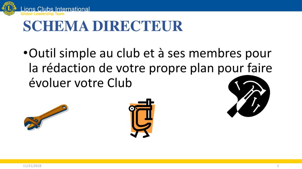Schema Directeur Outil Simple Au Club Et à Ses Membres Pour La Rédaction De Votre Propre Plan 7168