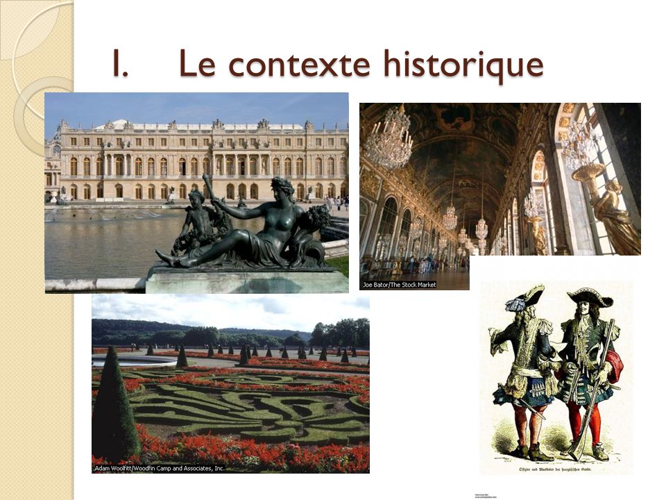 I. Le contexte historique