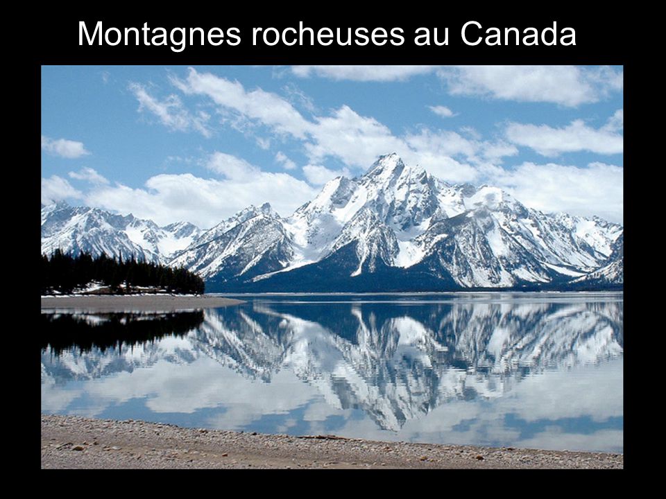 Montagnes rocheuses au Canada