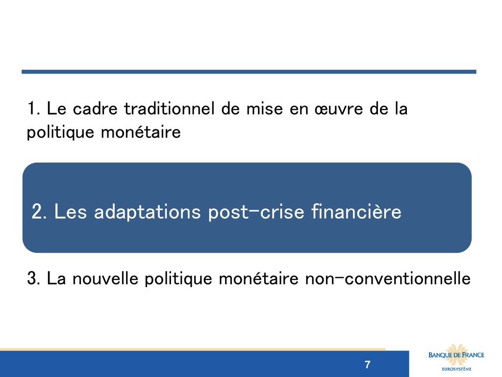 La Mise En œuvre De La Politique Monétaire - Ppt Télécharger