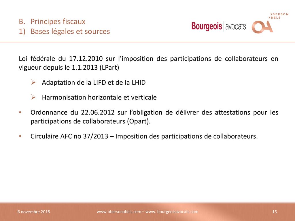 Plans De Participations De Collaborateurs : Enjeux Et Obligations Pour ...