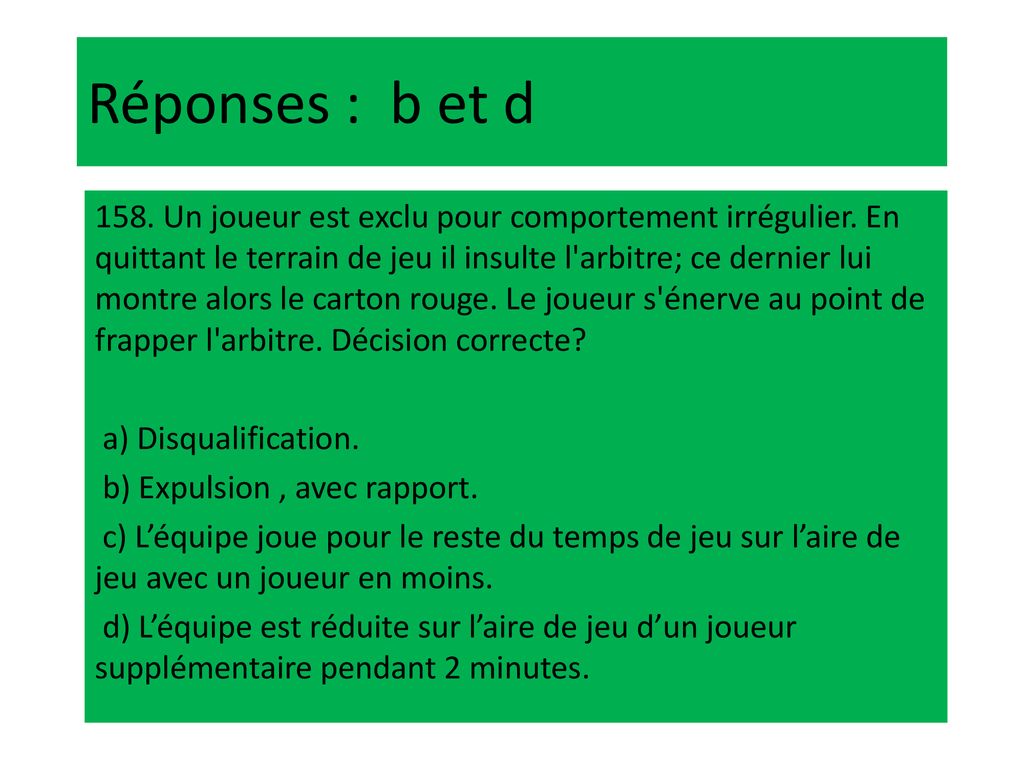 Questionnaire 2 Arbitrage + De Ppt Télécharger