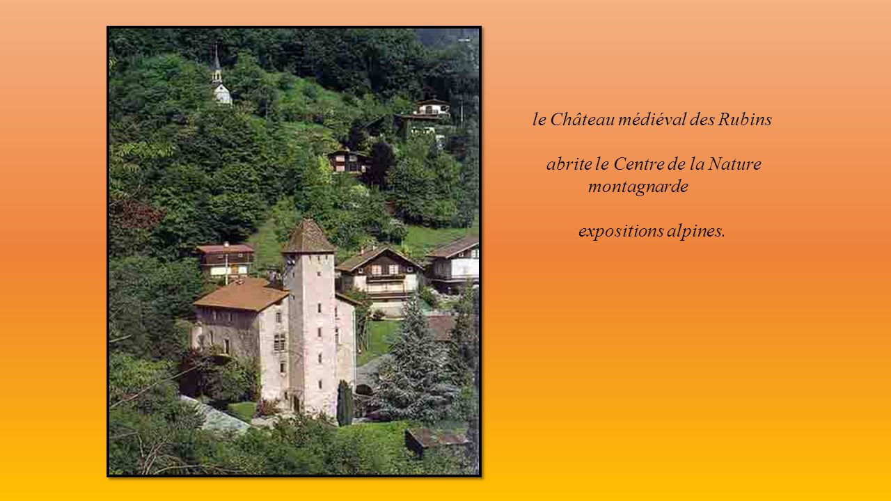 le Château médiéval des Rubins