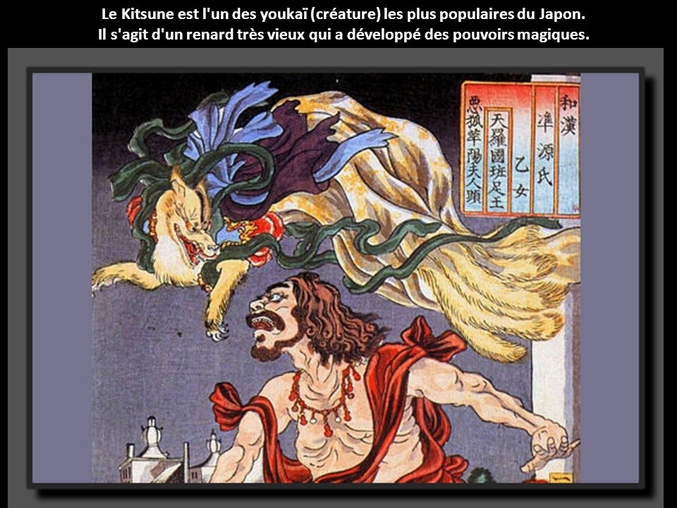 Le Kitsune est l un des youkaï (créature) les plus populaires du Japon.