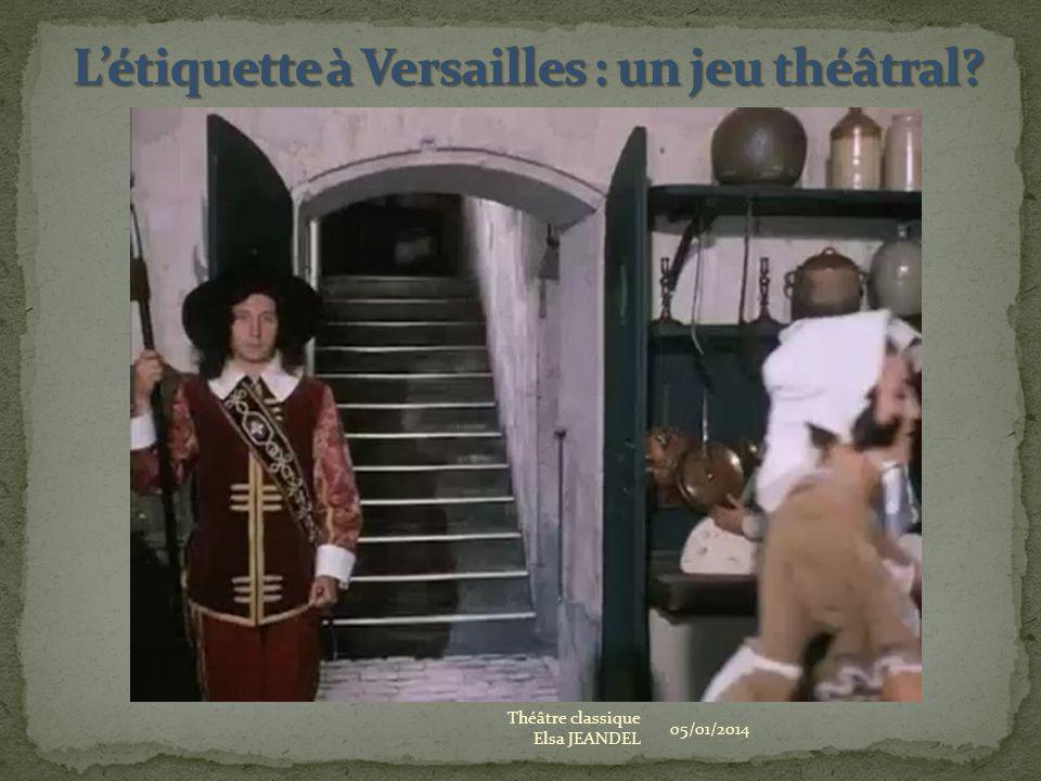 L’étiquette à Versailles : un jeu théâtral