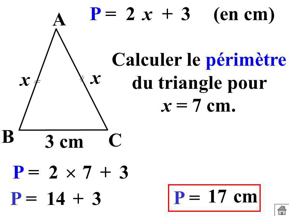 Comment calculer le périmètre d'un triangle ? - Prof Innovant