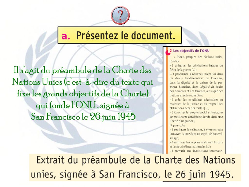 Charte De San Francisco