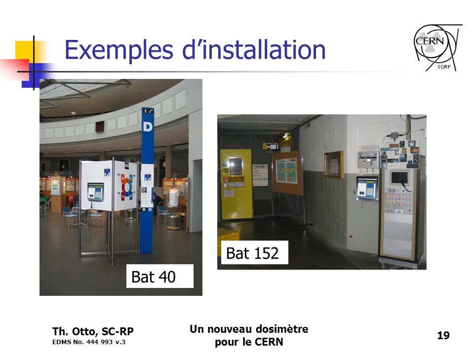 Exemples d’installation