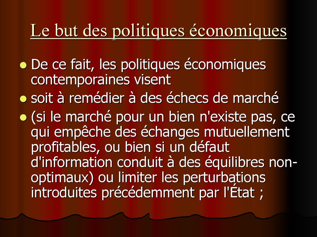 ChapVIII/politiques économiques - Ppt Télécharger