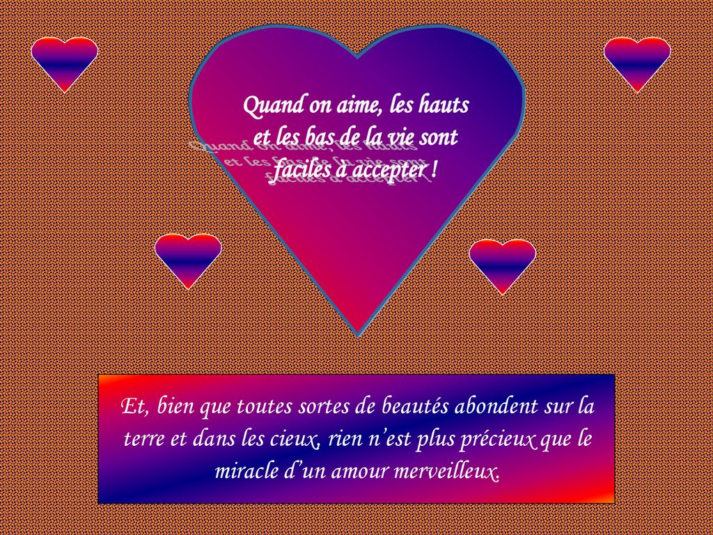 Le Miracle De L Amour Tout Est Possible Quand L Amour Entre En Jeu Ppt Telecharger